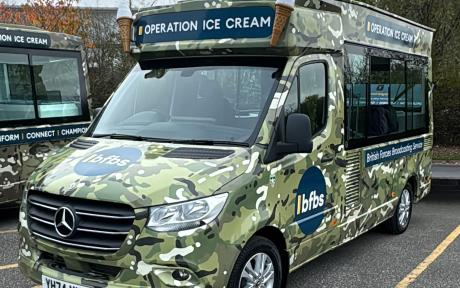 Op Ice Cream Van