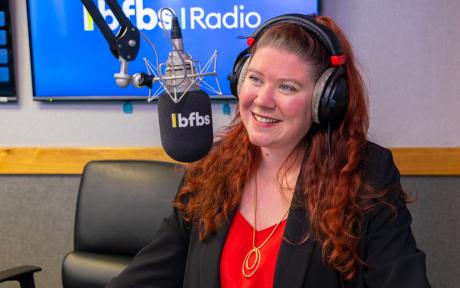 Radio presenter image