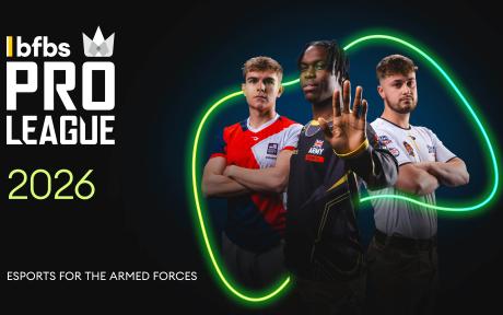 BFBS Proleague with 3 armed forces esports players