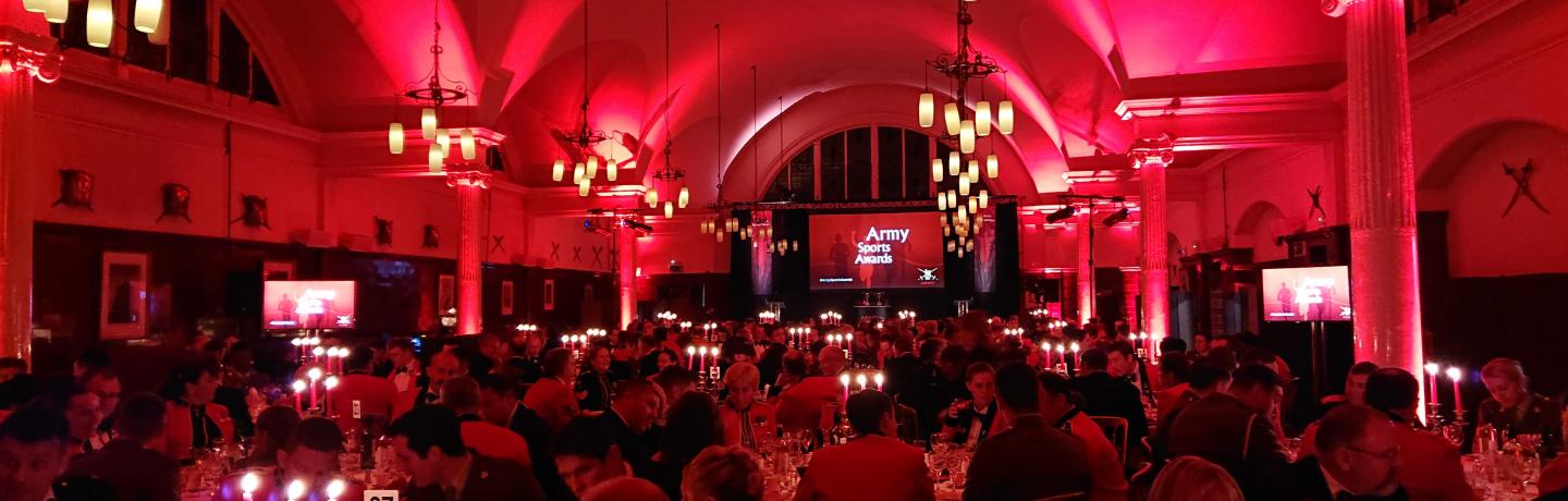 Live Events case study – Army Sports Awards | About BFBS
